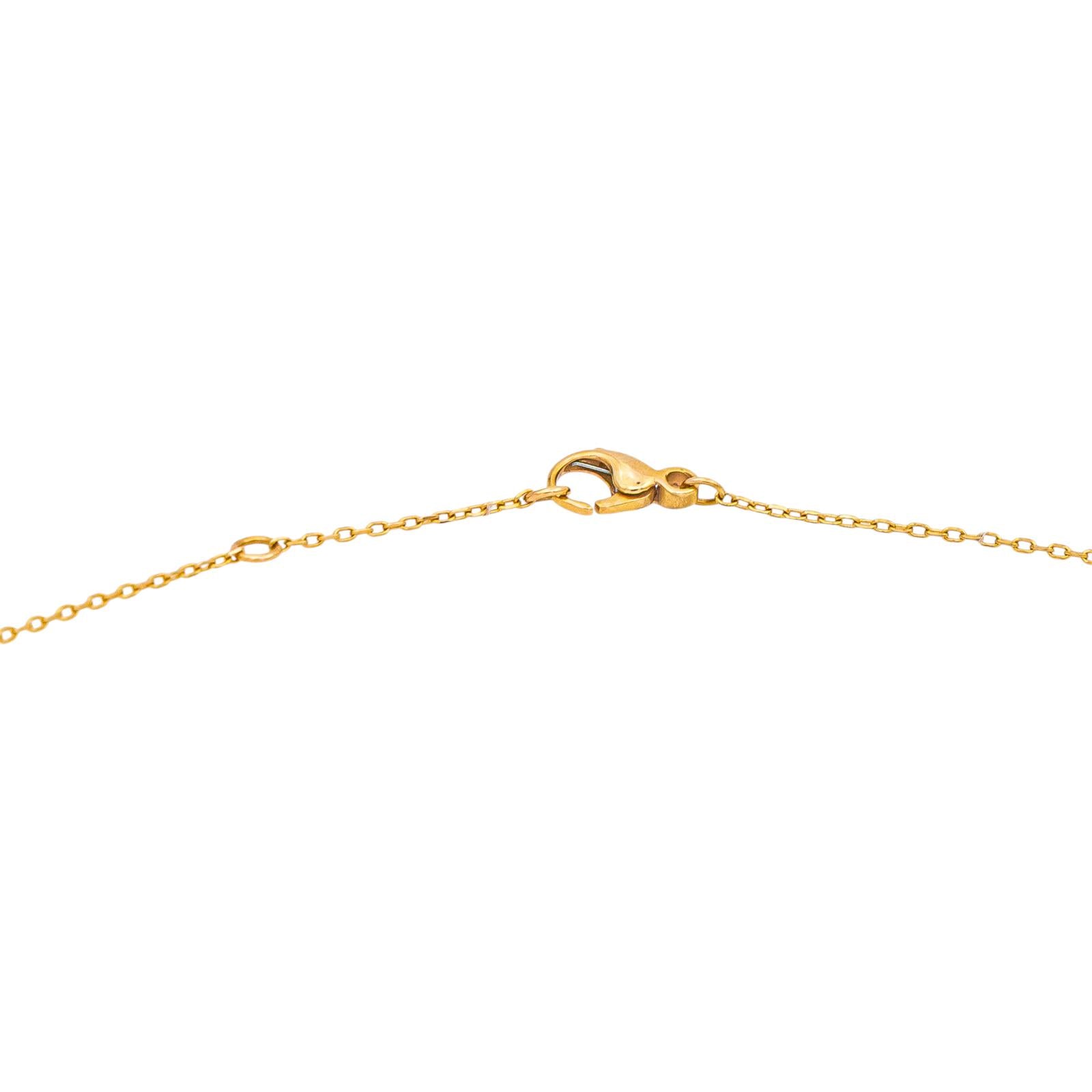 Boucheron Collier Quatre Or jaune Diamant