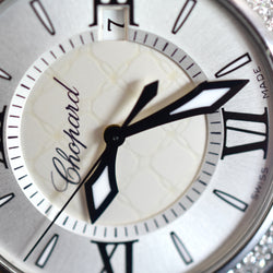 Montre CHOPARD "Impériale" en acier, améthyste et diamants