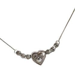 Collier Pendentif en or blanc et diamants