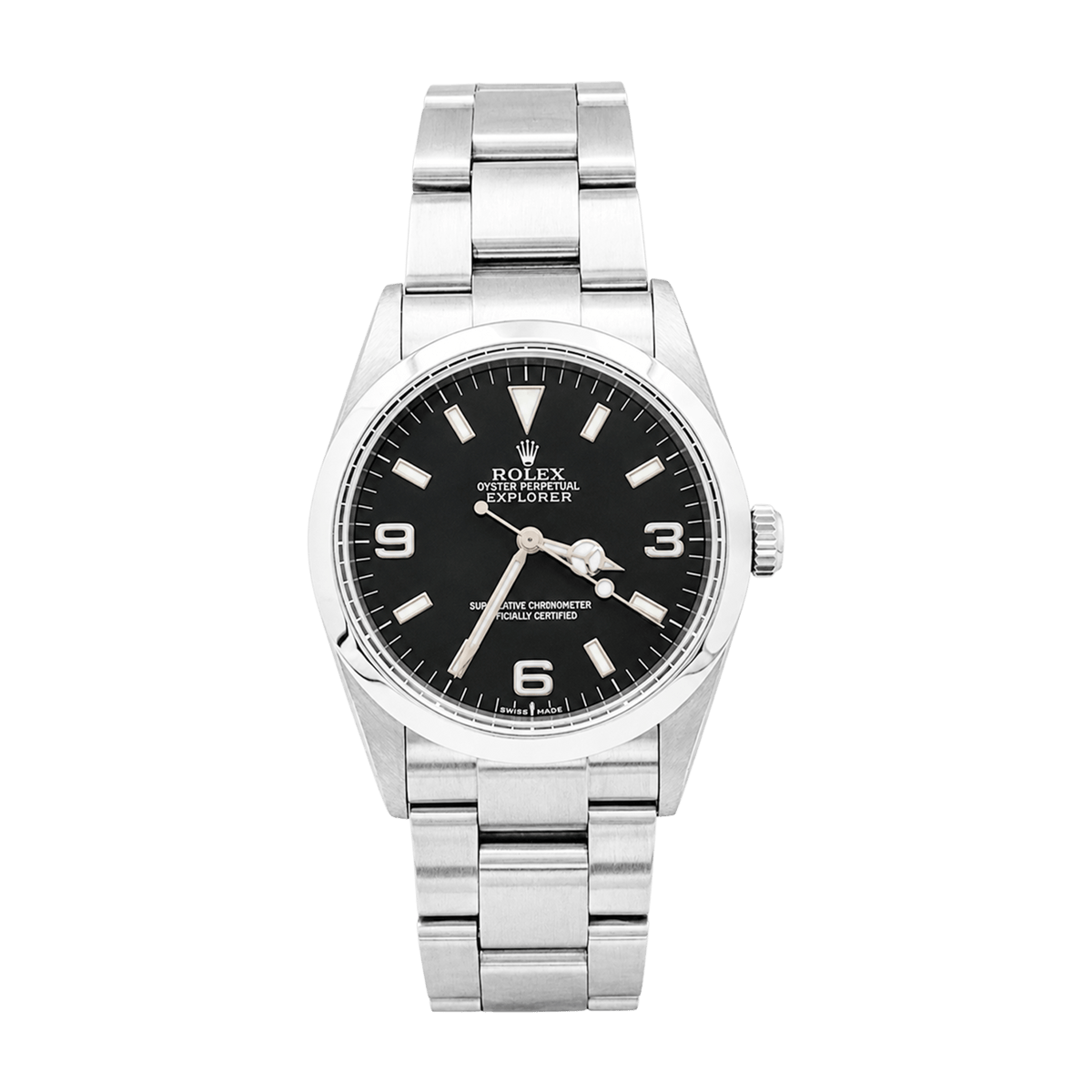 Montre ROLEX Oyster Perpetual Explorer en acier
