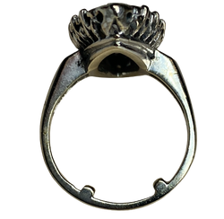 BAGUE OR BLANC 18K MARQUISE  (T.48)