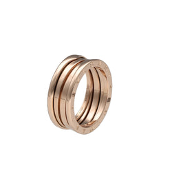 Bague Bandeau BULGARI "B.Zéro1" en or rose