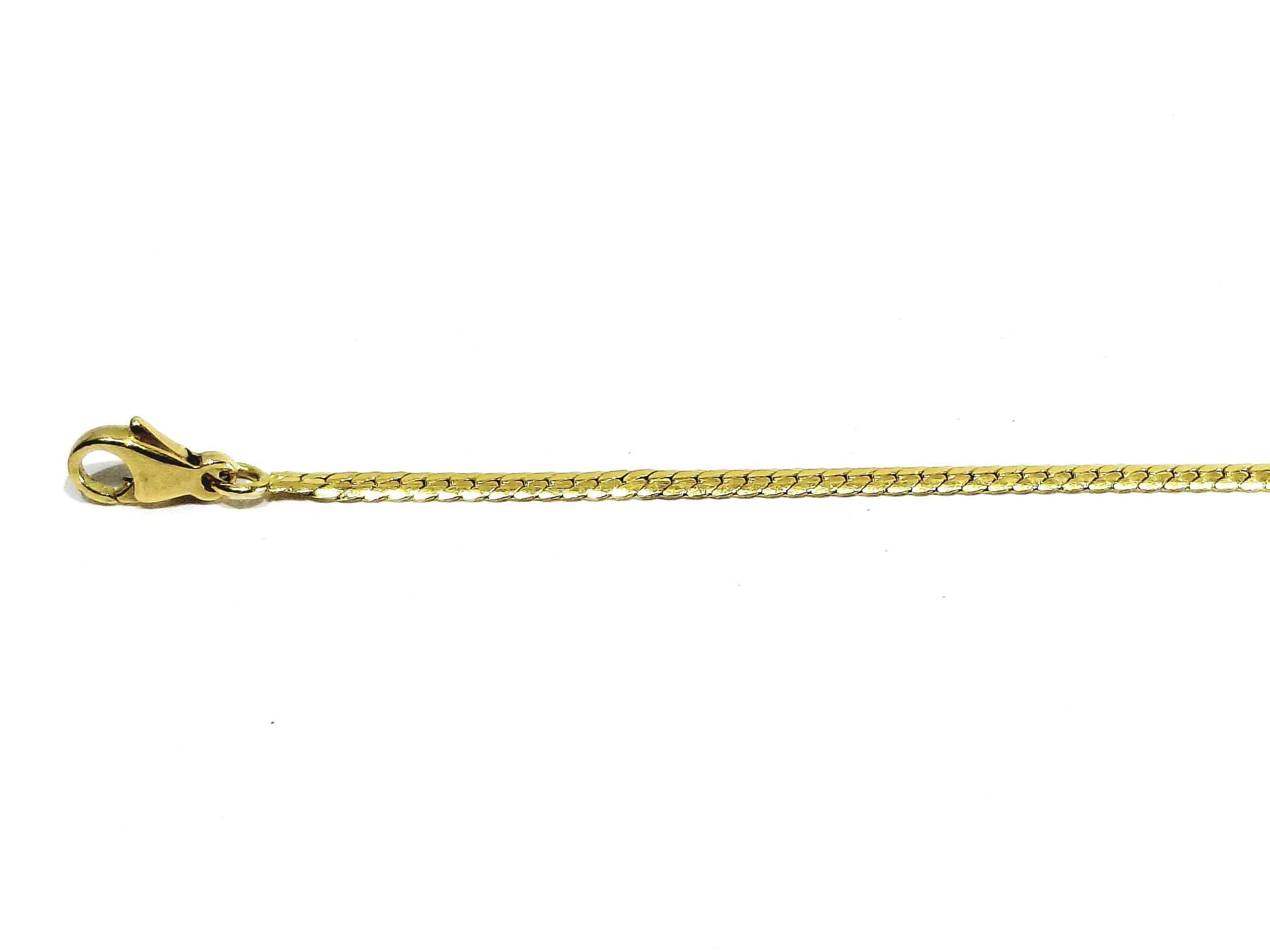 Collier En Or Jaune, Emeraude Et Diamants