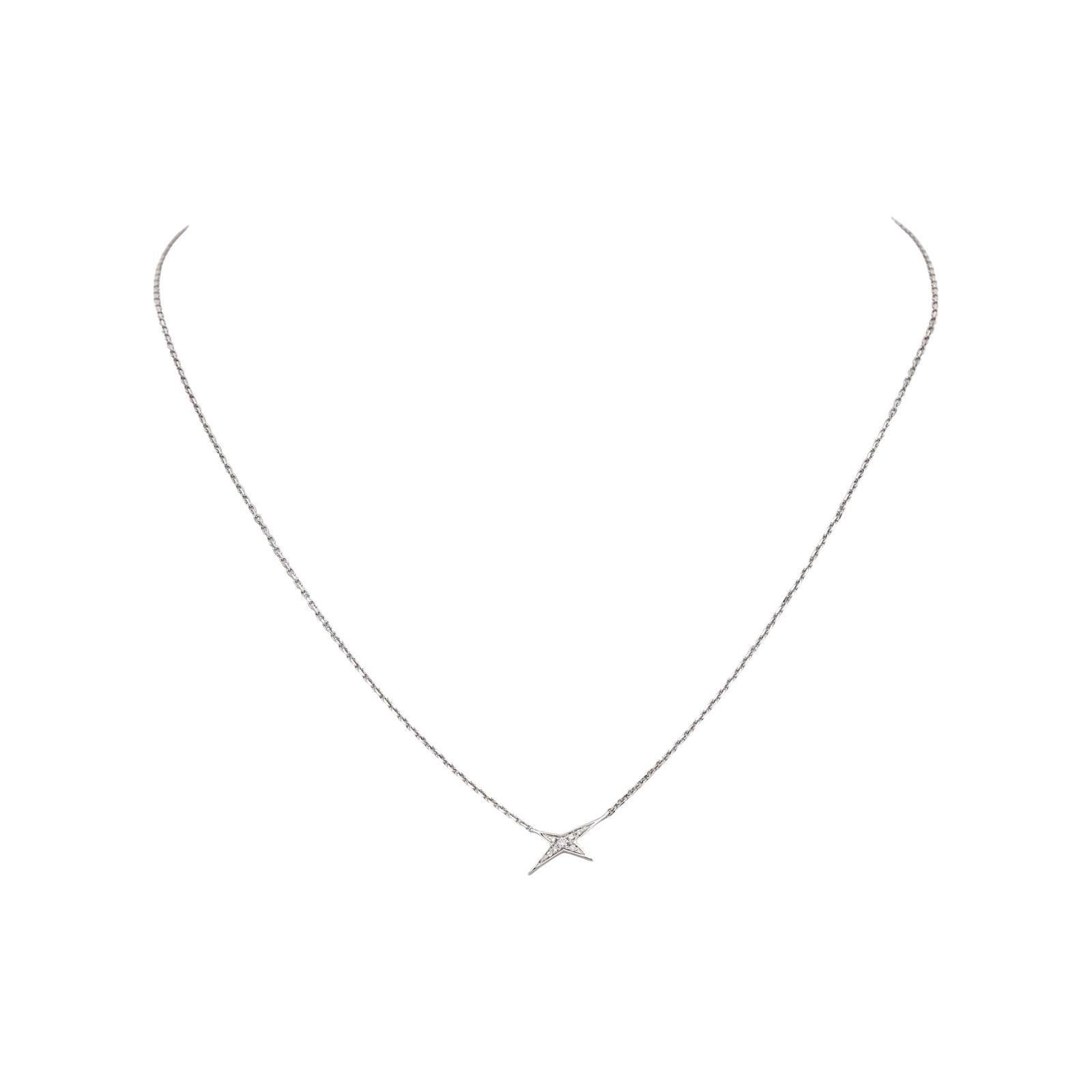 Mauboussin Collier  French Valentine Or blanc  Diamant