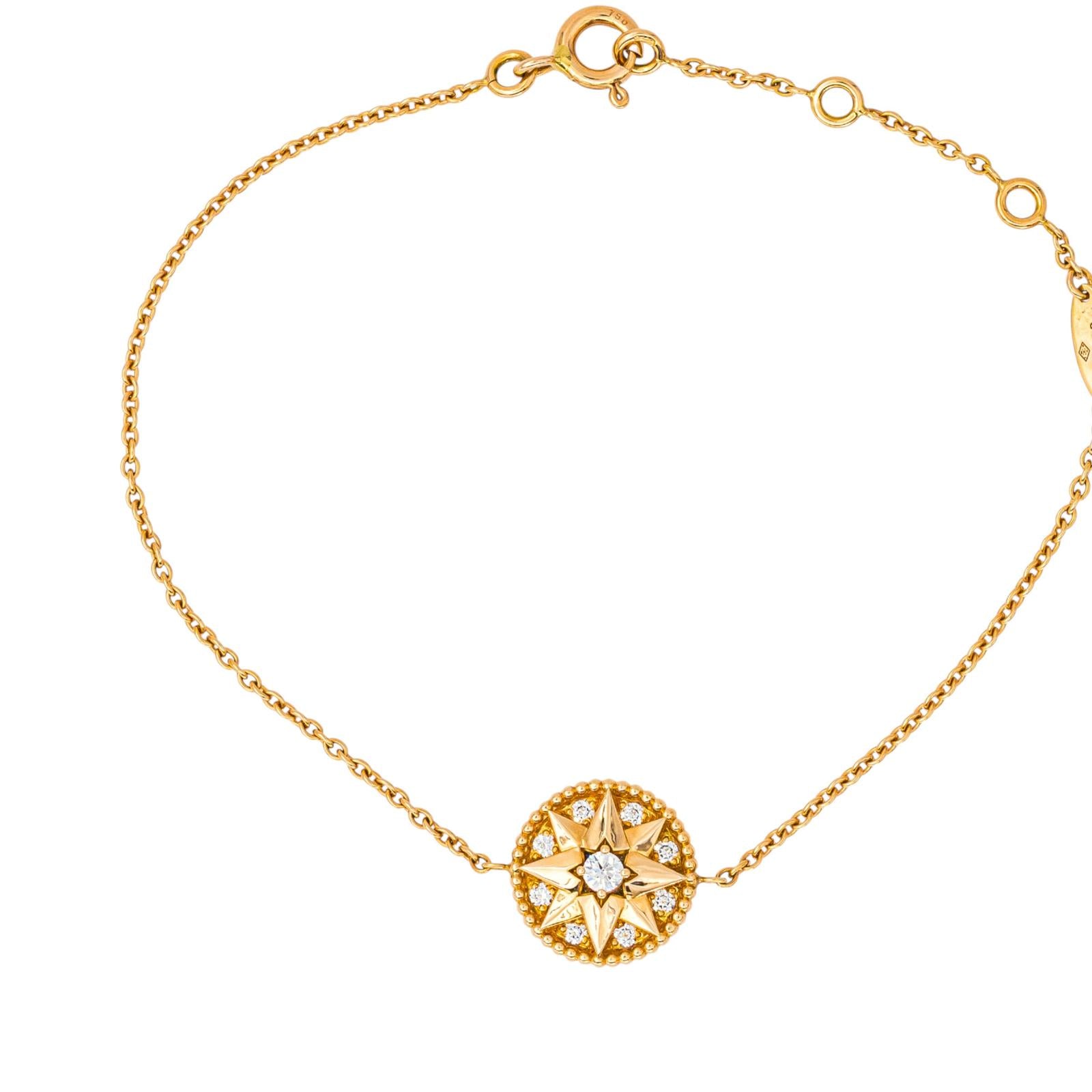 Dior Bracelet Rose des vents Or rose Diamant