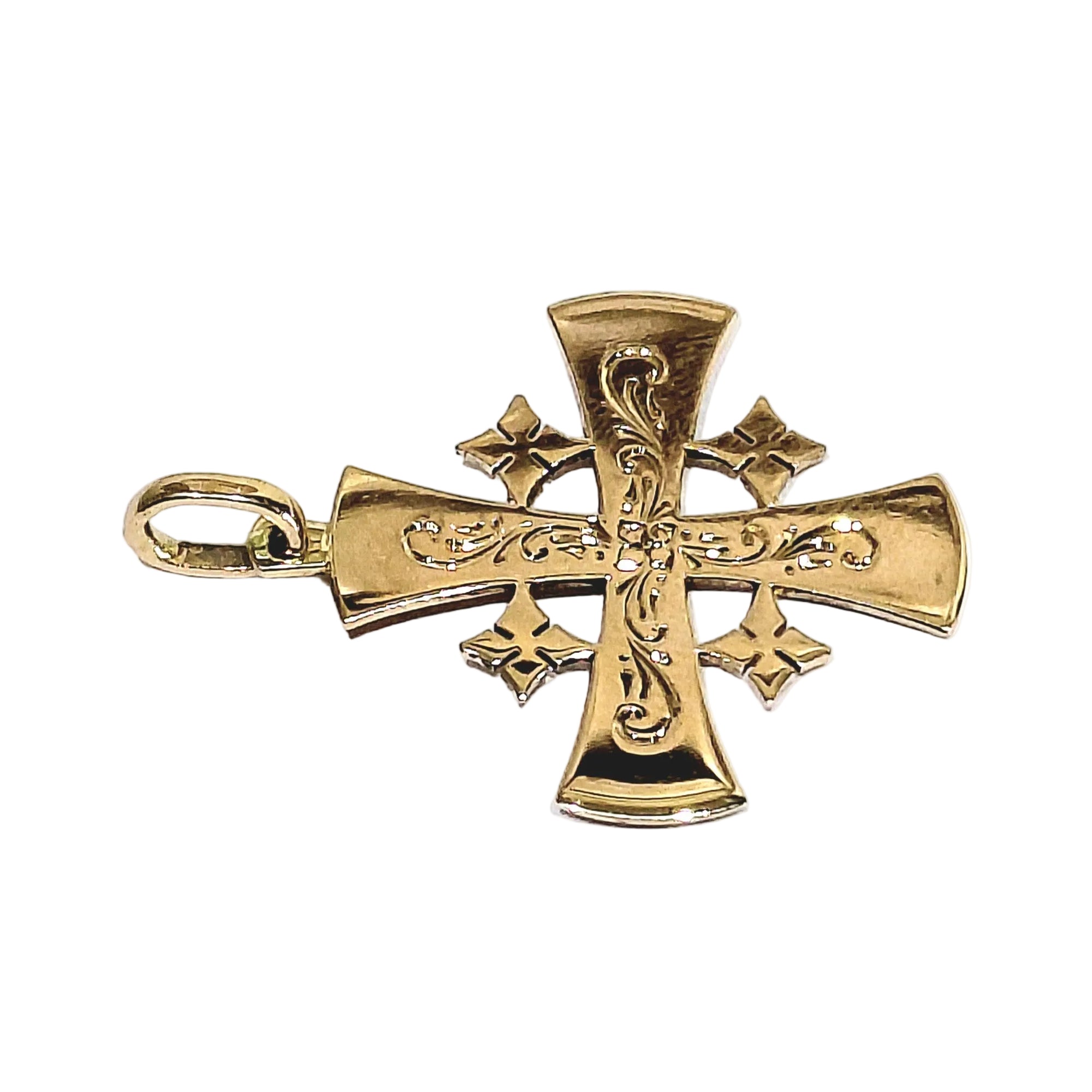Pendentif en or rose