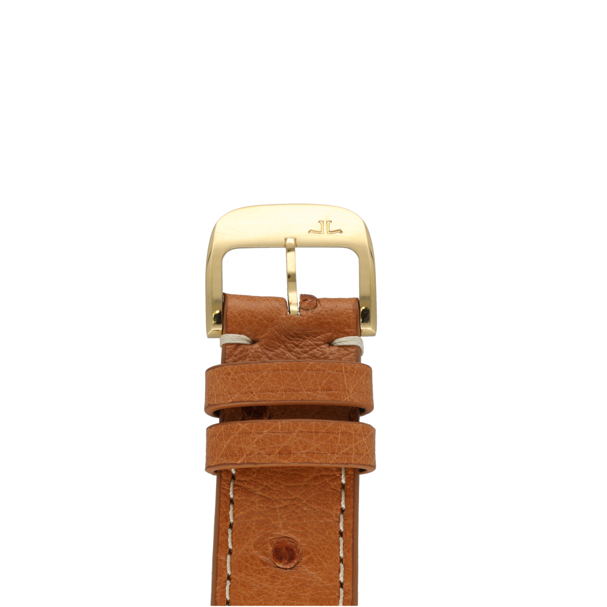 Montre JAEGER LECOULTRE "Reverso Vintage" en or blanc, or jaune et cuir