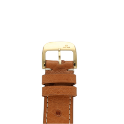 Montre JAEGER LECOULTRE "Reverso Vintage" en or blanc, or jaune et cuir