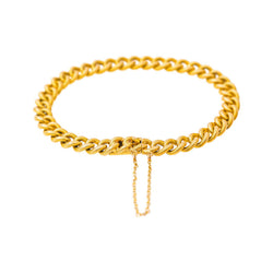 Bracelet Maille gourmette Or jaune