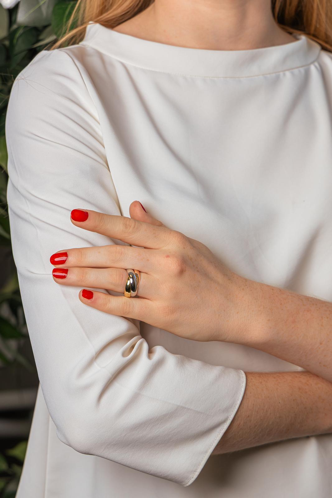 Cartier Bague Trinity Or jaune