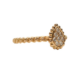 Bague BOUCHERON "Serpent Bohème" en or rose et diamants
