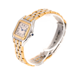 Montre CARTIER Panthère en or jaune et acier