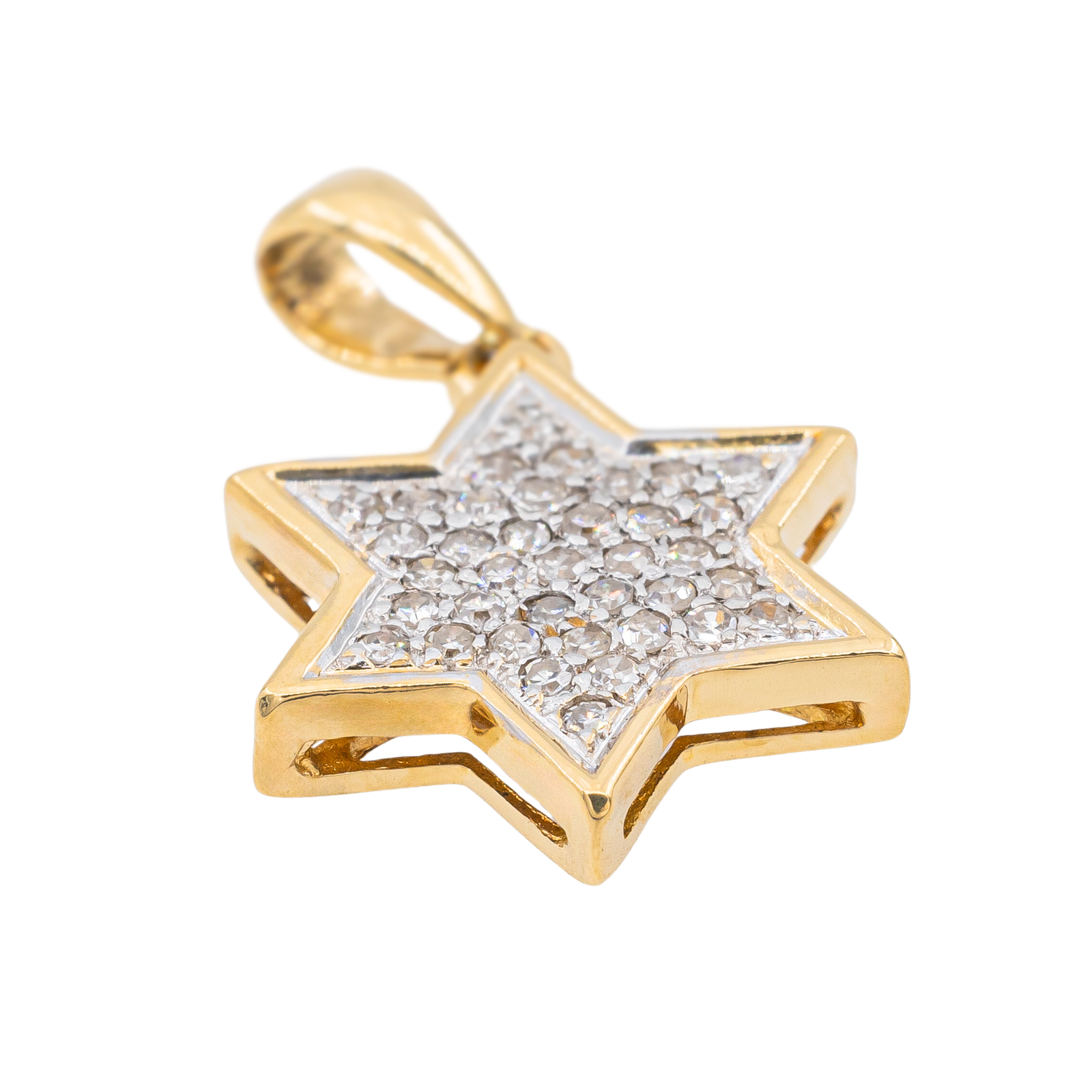 Pendentif Religieux Or jaune Diamant