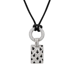 Cartier Collier Pelage Or blanc Diamant