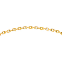 Bracelet Maille Forçat Or jaune