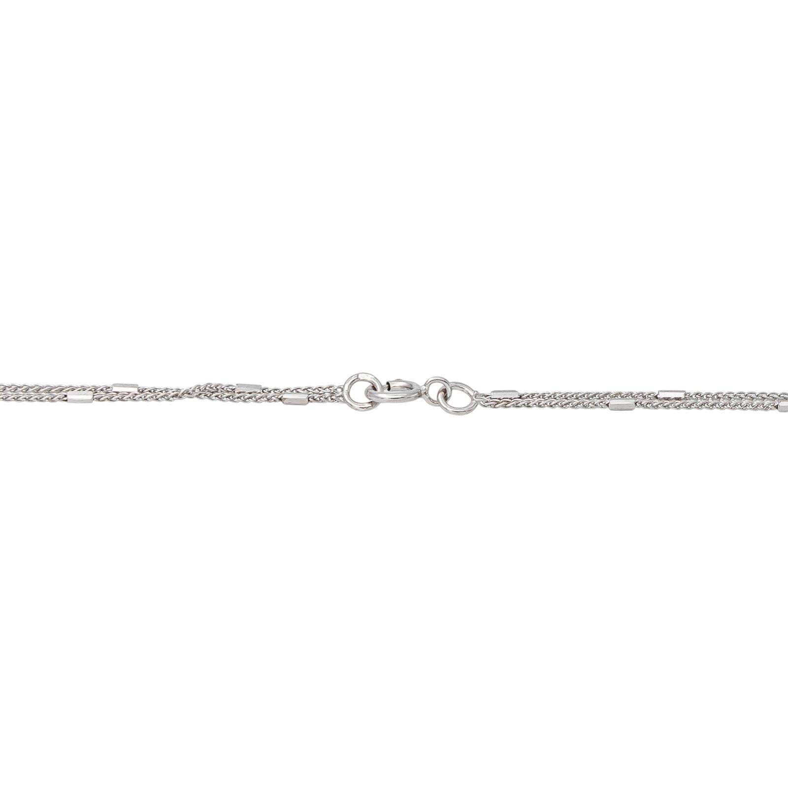 Collier Or blanc