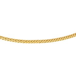 Collier Maille anglaise Or jaune