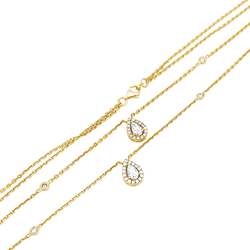 Collier Edouard NAHUM, or jaune et diamants.