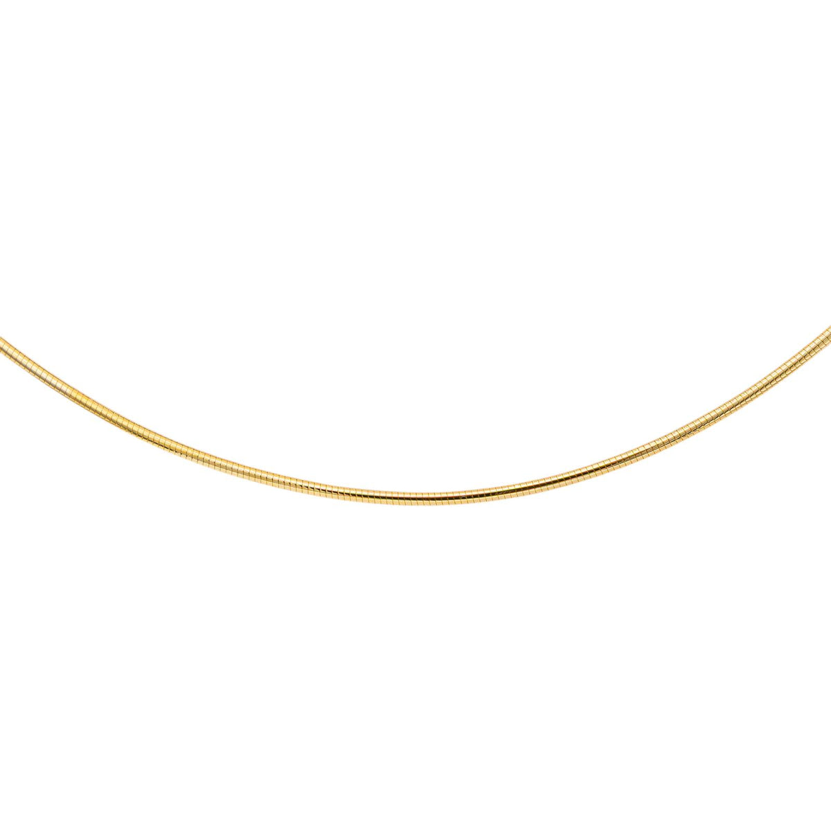 Collier Maille omega Or jaune