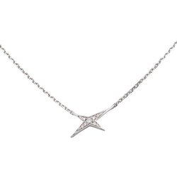 Mauboussin Collier  French Valentine Or blanc  Diamant