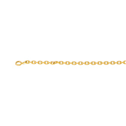 Collier Maille souple Or rose