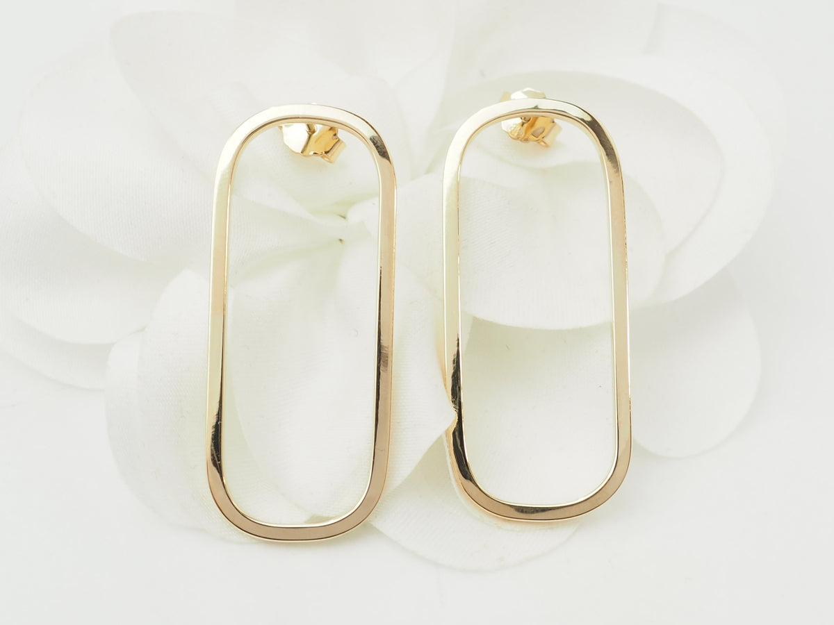 Boucles d’oreilles Pendantes en or jaune