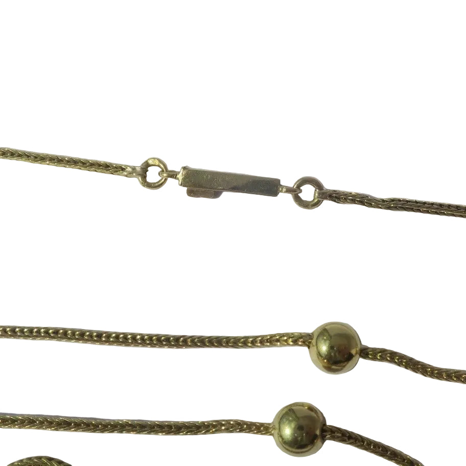 Collier Négligé en or jaune