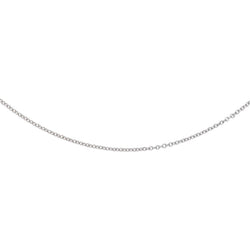 Balmain Collier Maille Forçat  Or blanc