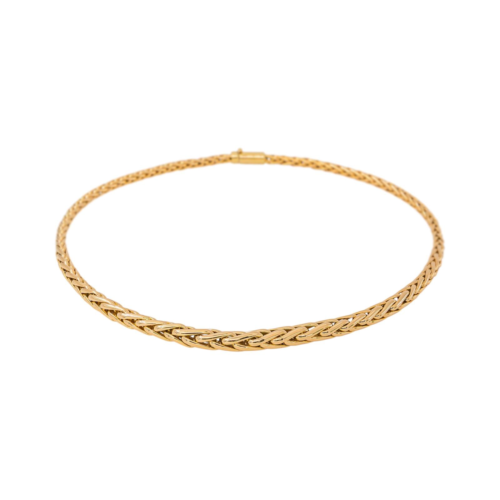 Collier Maille en or jaune