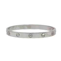 Bracelet Jonc CARTIER "Love" en or blanc