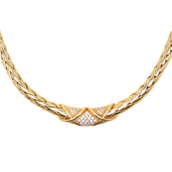 Collier Maille GAY FRÈRES en or jaune et diamants