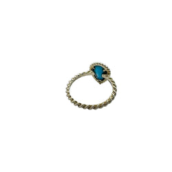 Bague BOUCHERON "Serpent Bohème" en or jaune et turquoise