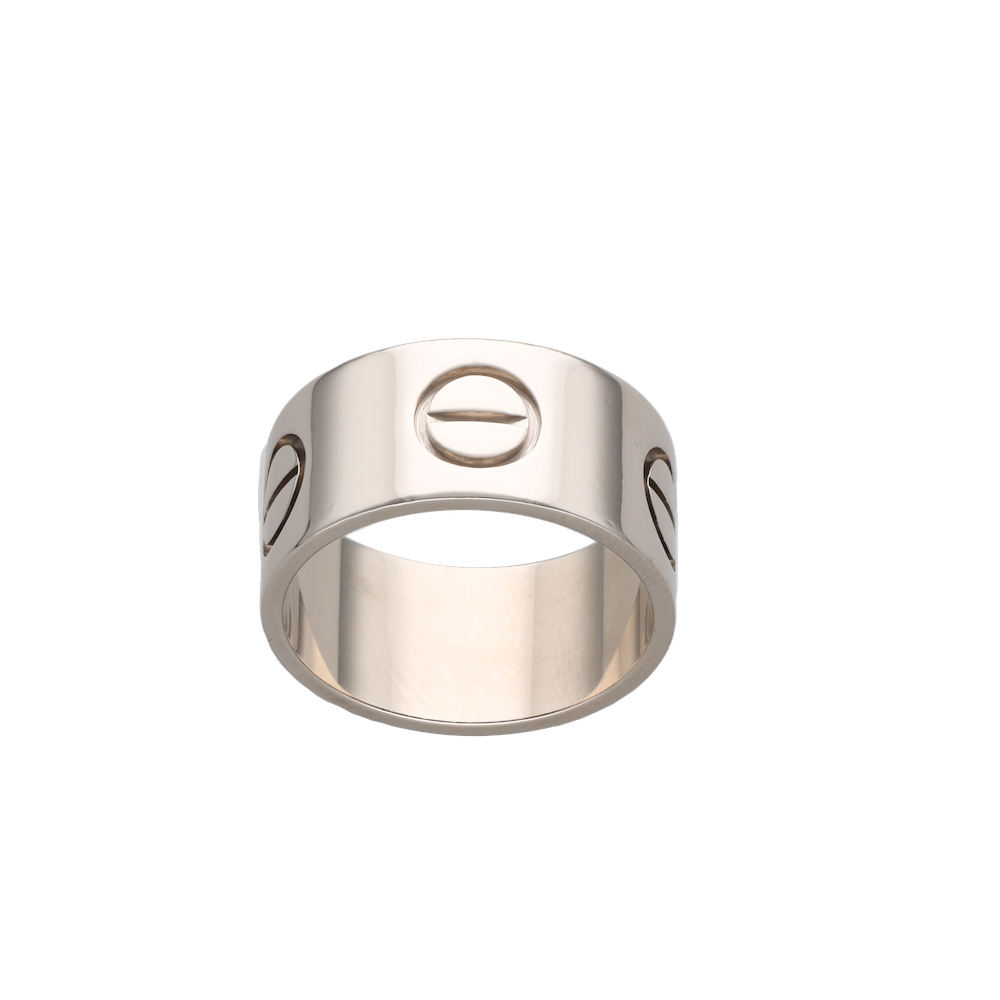 Bague Jonc CARTIER "Love" en or blanc