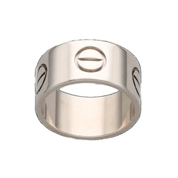 Bague Jonc CARTIER "Love" en or blanc