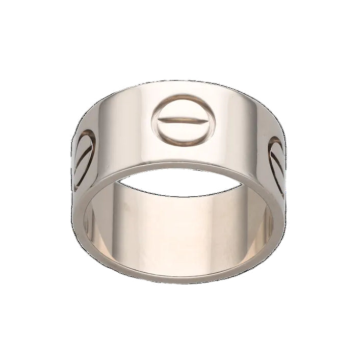 Bague Jonc CARTIER "Love" en or blanc