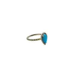 Bague BOUCHERON "Serpent Bohème" en or jaune et turquoise