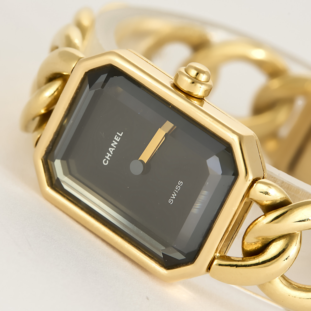 Montre CHANEL Première Chaîne Gourmette en or jaune