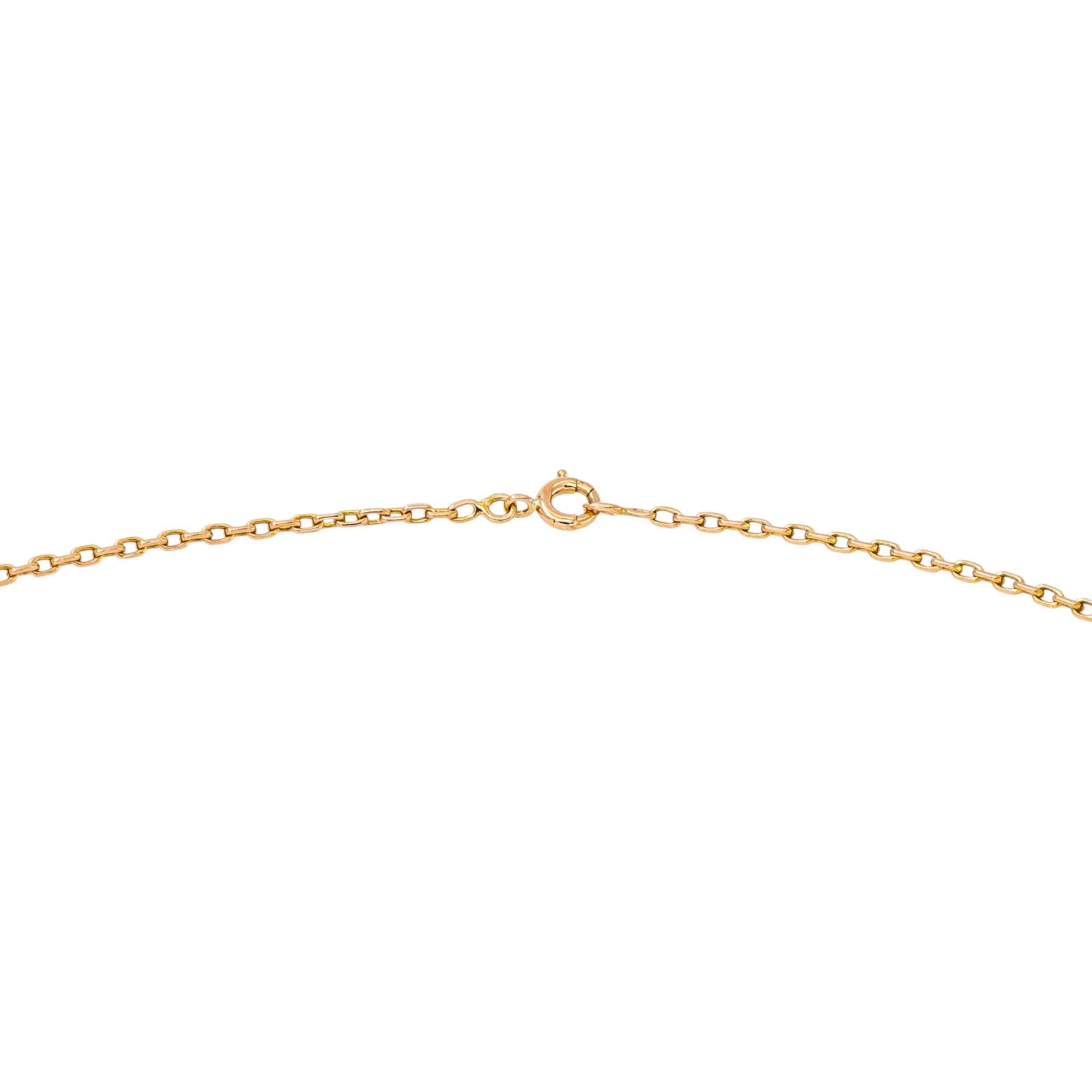 Collier Chaîne en or rose