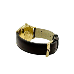 Montre OMEGA "Constellation" en or jaune et cuir