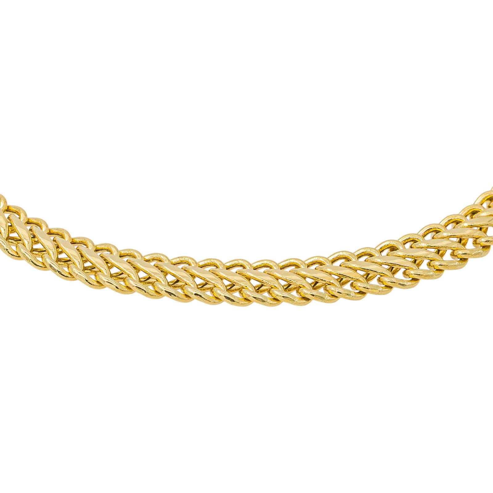 Bracelet Maille souple Or jaune