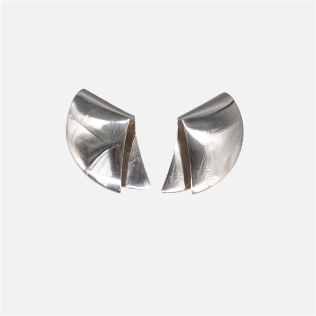 Boucles d'oreilles Clips GEORG JENSEN N°200 en argent