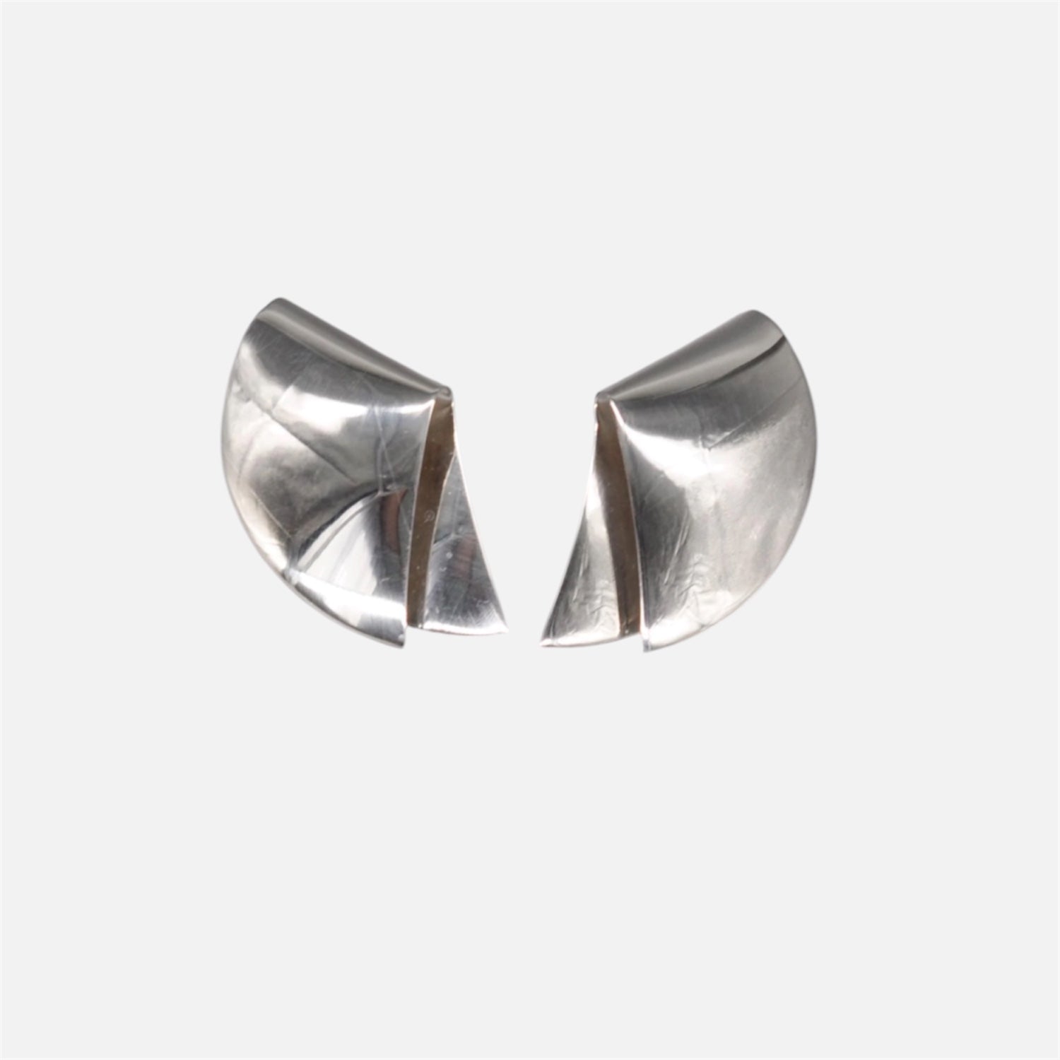 Boucles d'oreilles Clips GEORG JENSEN N°200 en argent
