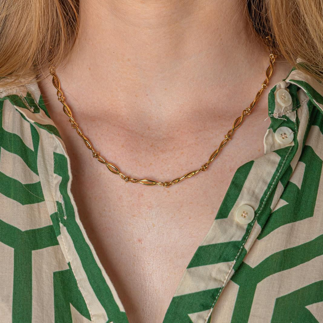 Collier Maille en or jaune