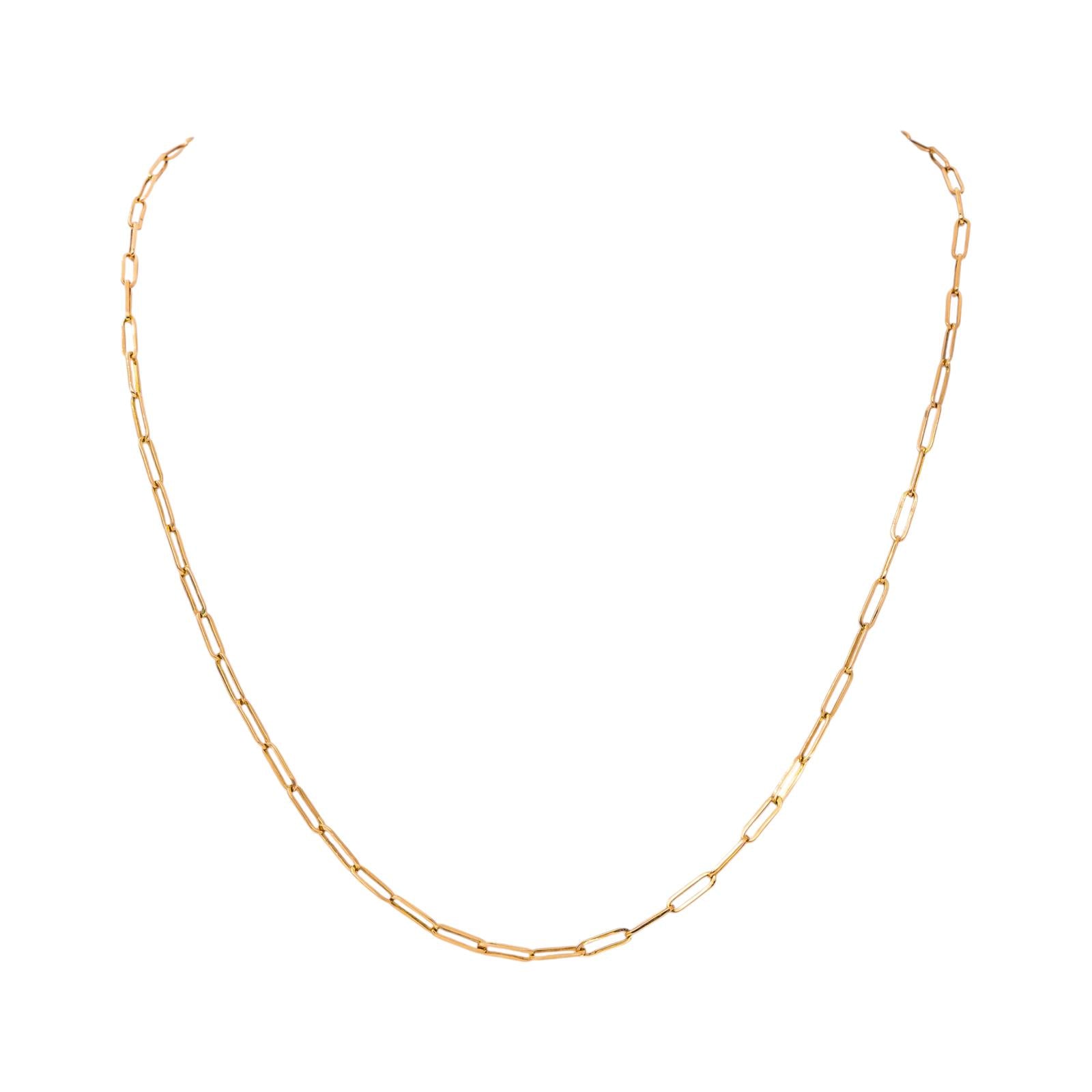 Collier Chaîne en or jaune