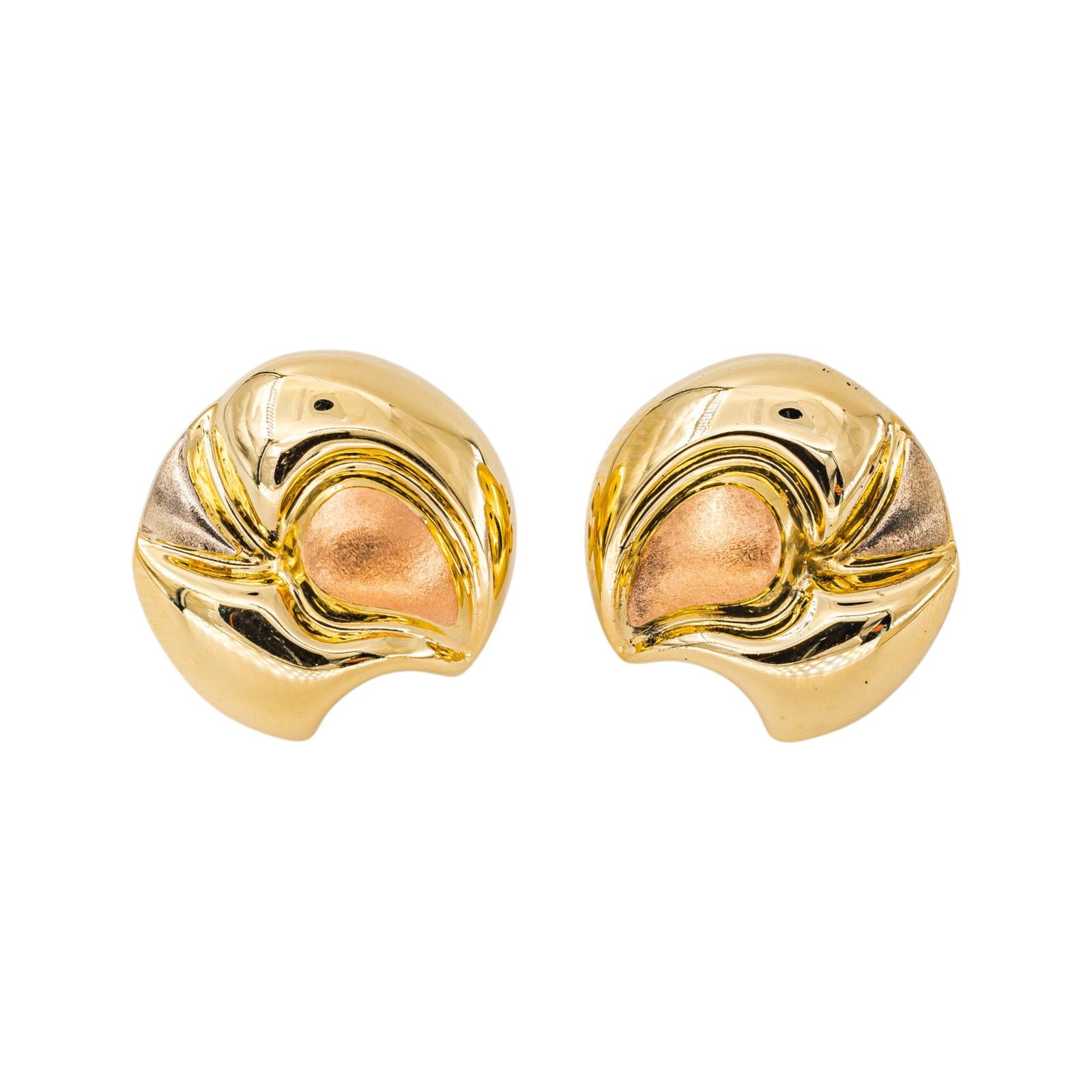 Boucles d'oreilles Or  jaune