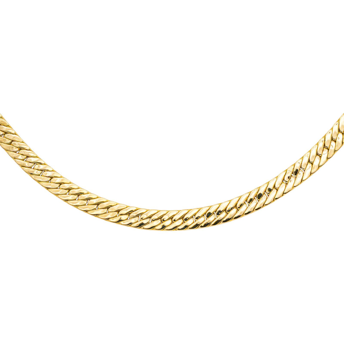 Collier Maille anglaise Or jaune