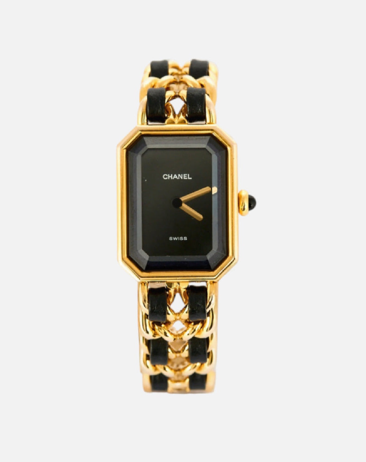 Montre CHANEL Première – Plaqué or / Taille L