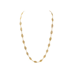 Collier Maille filigrane Or jaune