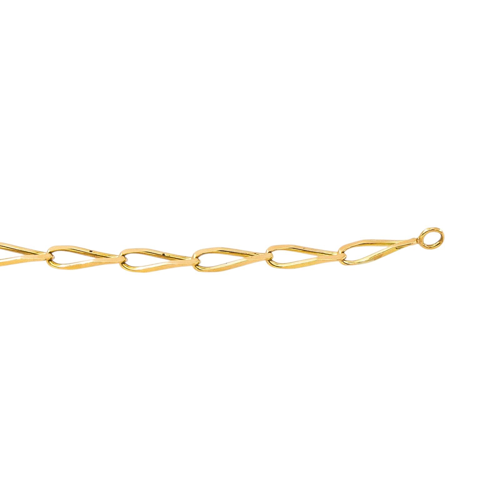 Collier  Maille cheval Or jaune
