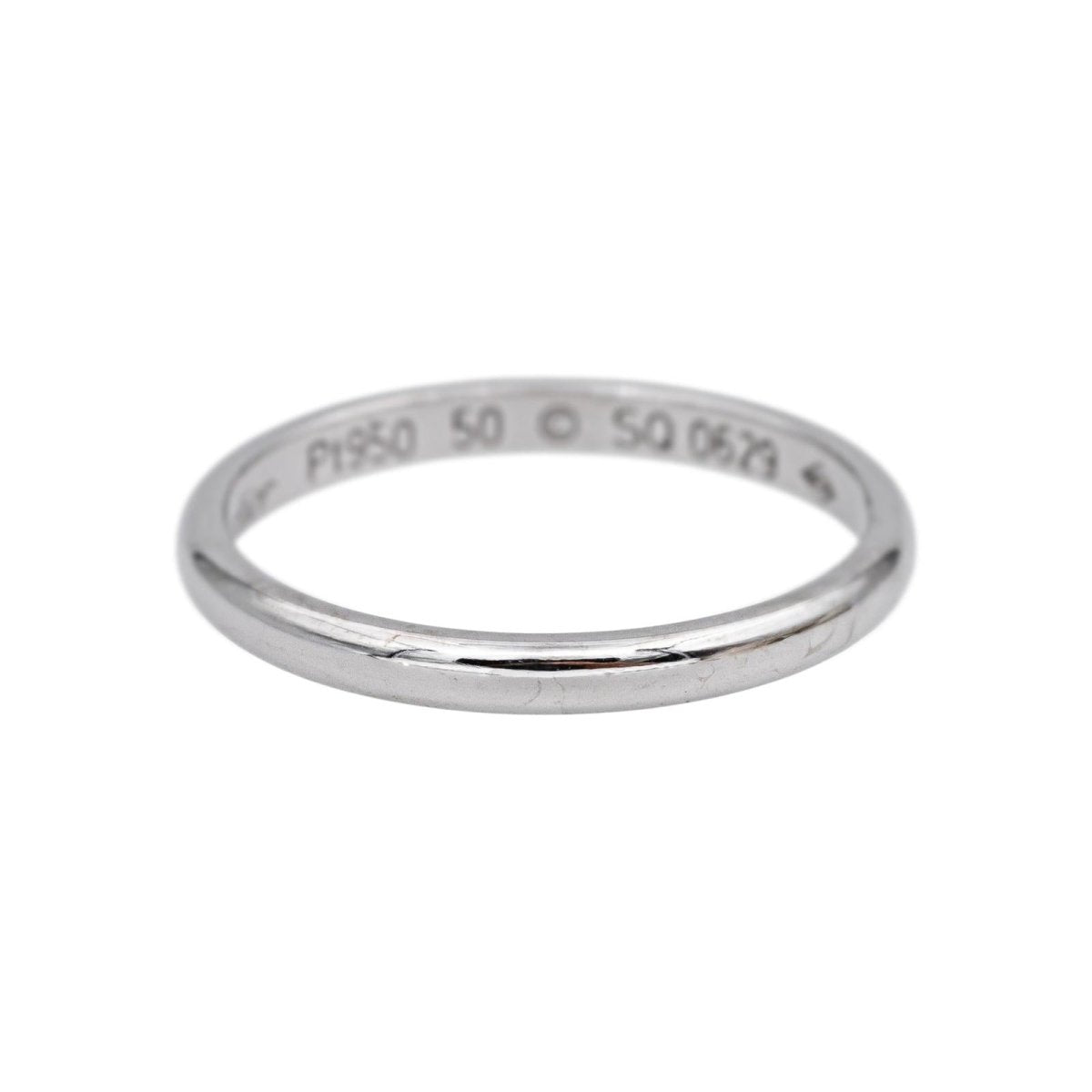 Cartier Bague Alliance 1895 Platine - Castafiore